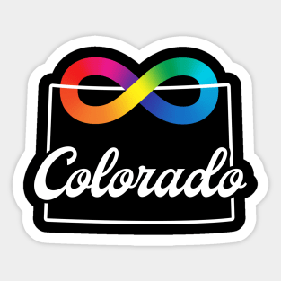 Colorado Autism Acceptance Sticker